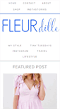 Mobile Screenshot of fleurdille.com